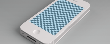 iPhone 4 Mobile Mockup Template Free PSD