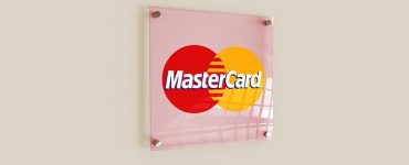 Realistic Glass Sign Panel Mockup Free PSD