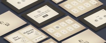 iPad App Perspective Mockup Free PSD