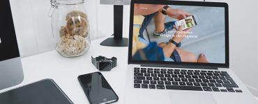 Apple MacBook Pro Perspective Mockup Free PSD