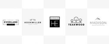 Minimalistic Logo Set Free PSD Templates
