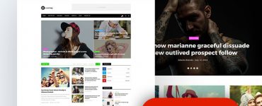 Multipurpose Wordpress Magazine Theme Free PSD Templates