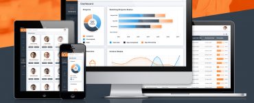 Project Management System Dashboard GUI Free PSD