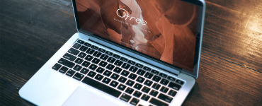 MacBook Pro Perspective View Mockup Free PSD