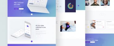 Data Analytics Services Website Template PSD