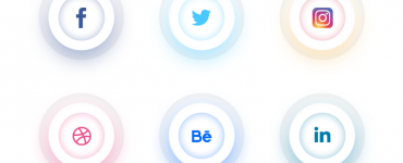 Clean Social Icons Free PSD