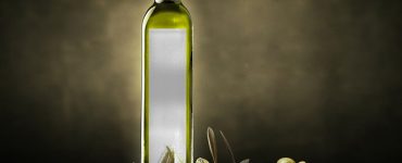 Olive Oil Bottle Mockup Free PSD