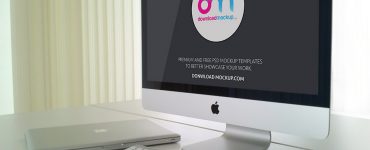Apple iMac Mockup PSD