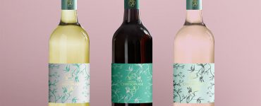 Wine Bottles Mockup Free PSD
