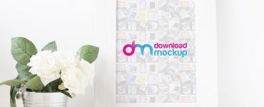 Picture Frame Mockup Free PSD