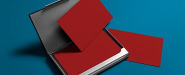 Business Card Holder Mockup Free PSD