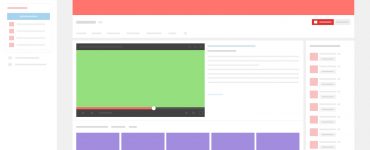 Youtube Channel Template Mockup Free PSD