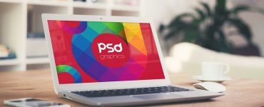 Macbook Air Mockup PSD