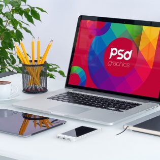 Macbook Pro Mockup PSD