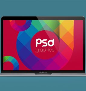 New Macbook Pro 2016 Free PSD Mockup