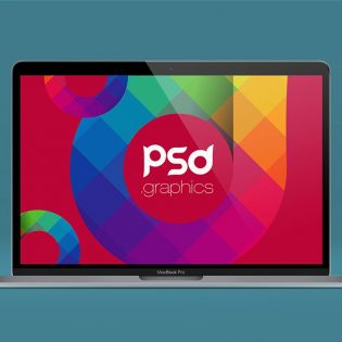 New Macbook Pro 2016 Free PSD Mockup