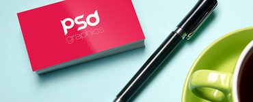 Professional Business Card Mockup PSD