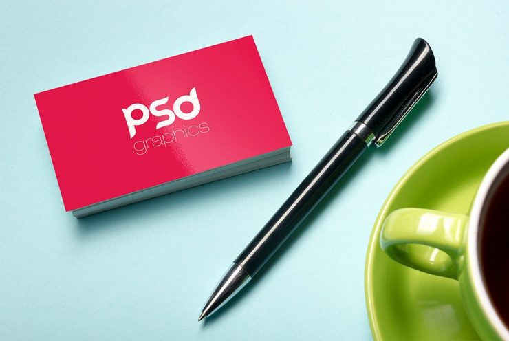 Professional Business Card Mockup PSD
