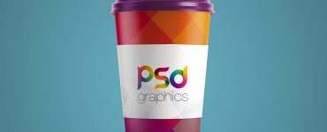 Paper Coffee Cup Mockup PSD