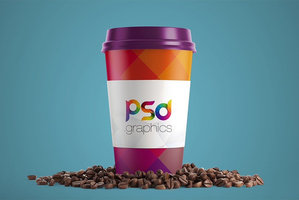 Paper Coffee Cup Mockup PSD - Download PSD