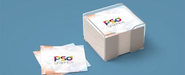 Sticky Notes Branding Mockup Free PSD