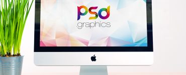 iMac Mockup Free PSD