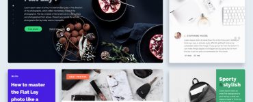 eCommerce Website Elements UI Kit PSD