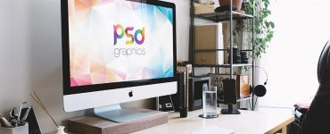 New iMac Mockup Free PSD