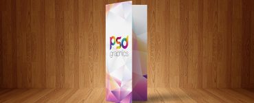 Bi-Fold Brochure Mockup Free PSD