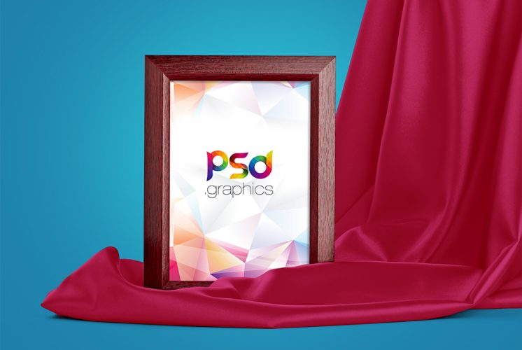 Download Wooden Photo Frame Mockup Free PSD - Download PSD