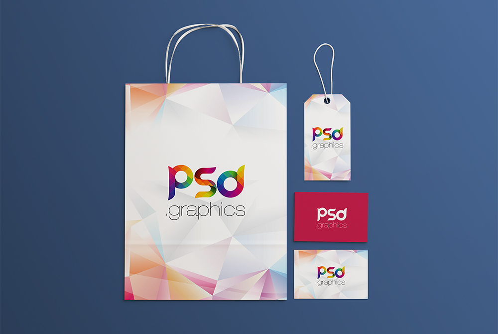 Download Shopping Brand Identity Mockup Free PSD - Download PSD