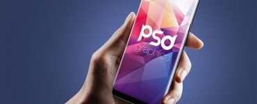 Samsung S8 Mockup Free PSD