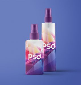 Perfume Bottle Mockup Free PSD