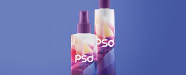 Perfume Bottle Mockup Free PSD