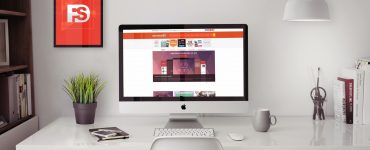 Macintosh Mockup Free PSD