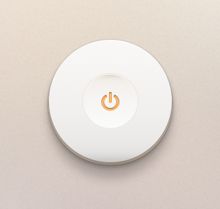 Switch Off Button Free PSD